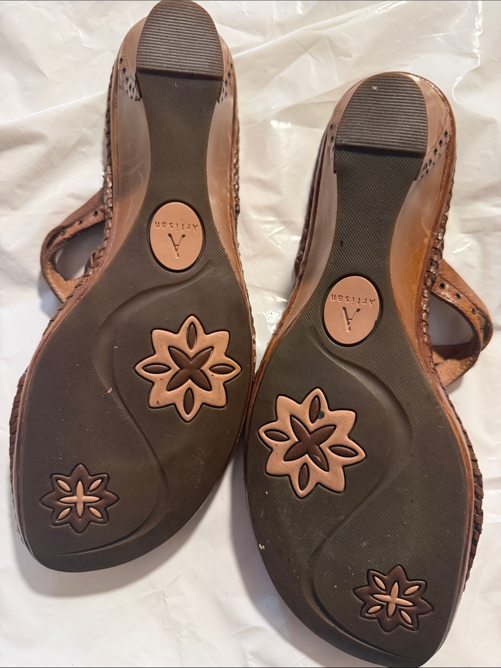 Clarks sandals brown leather - Picture 6 of 7